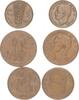 Italien 5, 5, 10, Centesimi Vittorio Emanuele III. -