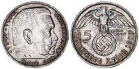 Drittes Reich 5 Mark Hindenburg J.367 -