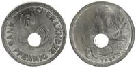 BRD 50 Pfennig Bank d. Länder Zeitgenössische Umlauffälschung in Blei-Zinn gelocht -
