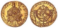 Erzbistum Salzburg 1/4 Dukat Guidobald von Thun und Hohenstein (1654-1668) -