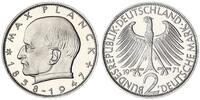 2 DM 1971 F Deutschland Max Planck Polierte Platte