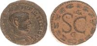 Antike / Römische Kaiserzeit / Elagabalus Provinzialprägung - AE 19 Elagabal, RV Elpis n.l. mit Zweig und Stab -