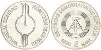 Deutschland - DDR 5 Mark Wilhelm Conrad Röntgen -
