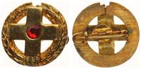 Orden Deutsches und Bayerisches Rotes Kreuz (DRK), (BRK), Blutspendernadel, Gold mit G -