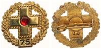 Orden Deutsches und Bayerisches Rotes Kreuz (DRK), (BRK), Blutspendernadel, Gold mit g -