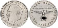 3. Reich Medaille Adolf Hitler der Führer aus der Not Freiheit und Brot -