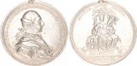 Österreich Medaille auf die Krönung von Joseph II. 1764 in Frankfurt -