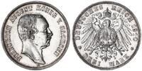 Kaiserreich-Sachsen 3 Mark König Friedrich August III. -
