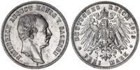 Kaiserreich-Sachsen 3 Mark König Friedrich August III. -
