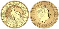Australien 25 Dollar Gold 1/4 Unze, Känguru,Australien Nugget -