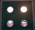 Kanada 4x 50 Cent Fifty Cent Four Coin Set, Little Wild Ones -