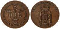 Schweden 5 Öre Oskar II. (1872-1907) * -