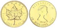 Kanada 10 Dollars Gold 1/4 Unze Maple Leaf -