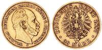 Preußen 20 Mark Wilhelm I. Gold -