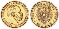 Preußen 20 Mark Wilhelm I. Gold -