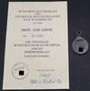 3. Reich Orden WiO ohne Band mit Hersteller Zimmermann und Urkunde mit OU -