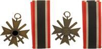 3. Reich Orden Kriegsverdienstkreuz 2.Klasse mit Schwertern und Band Herst. Otto Zappe -