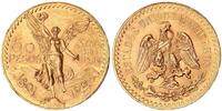 Mexico 50 Pesos Gold Adler frisst Schlange -