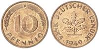 Bundesrepublik Deutschland - BRD 10 Pfennig Bank Deutscher Länder -