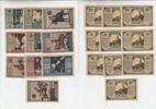Deutschland / Rathenow, Brandenburg 10 Notgeldscheine Deutschland / Rathenow, 10 Notgeldscheine, 1922 -