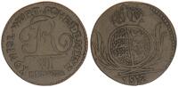 Württemberg 6 Kreuzer König Friedrich (1806-1816) Zeitgenössische Fälschung -