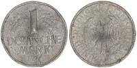 1 Mark 1974A BRD zeitgenössische Umlauffälschung Blei-Zinn Legierung s-ss