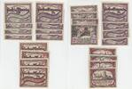 Stettin, Pommern / Polen 12 Notgeldscheine Stettin / Polen, 12 Notgeldscheine, 1921 -