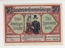 Selsingen 50 Pfennig-Schein Selsingen, 50 Pfennig-Schein, 1923 -