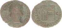 Antike / Römische Kaiserzeit / Nero As Nero As, Ianustempel mit geschl. Türen -