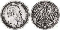 Württemberg 2 Mark Wilhelm II. -