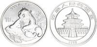 China 10 Yuan Panda, 1 Unze Silber -