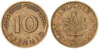 Deutschland 10 Pfennig 10 Pfennig Kursmünze 1949 G -