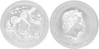 Australien 1 Dollar Lunar II Schlange Privy Mark Löwe -