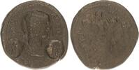 Antike / Römische Kaiserzeit / Julia Domna Provinzialprägung - Pentassarion Julia Domna, AE28, Tyche mit 2 Gegenstempeln -