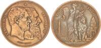 Belgien Bronzemedaille Leopold I. un d Leopold II. Belgien JAHRESTAG DER UNABHÄNGIGKEIT VON BELGIEN -