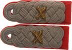 3. Reich Schulterklappen Waffenoffizier Major der Artillerie -