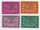 Deutschland / Oppurg Set:25,2x50,75 Pfennig Oppurg (4)Set:25,50,75 Pfennig Notgeld 1.8.1921 -