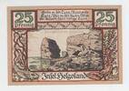 Deutschland / Helgoland 25 Pfennig Notgeldschein Deutschland / Helgoland, 25 Pfennig Notgeldschein, 1921 -