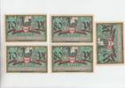 Kiel 5 Notgeldscheine Kiel, 5 Notgeldscheine, 1921 -