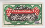 Deutschland / Bielefeld, Westfalen 1000 Mark-Schein Deutschland / Bielefeld, 1000 Mark-Schein, 1922, Stoffgeld -