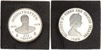 Turks und Caicos Islands 20 Crowns Admiral Mountbatten -