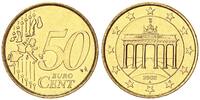 50 Cent Probe 2002 A Deutschland BRD drehende Sterne -  in guter Erhaltung Stempelglanz