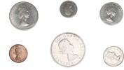 Kanada KMS 1 Cent - 1 Dollar -