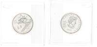 Kanada 25 Cents XXI. Olympischen Winterspiele, Vancouver - Alpinski -