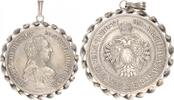 Österreich Münzanhänger Maria Theresia 1760 Taler Österreich Anhänger 24,93g -