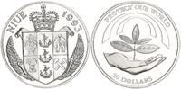 Niue 20 Dollars Protect our World -