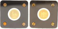 Tschad 3000 Francs Gold Serie Bullion Coins of the World - Springbock -