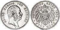 Deutsches Kaiserreich - Sachsen 5 Mark Georg J.130 -