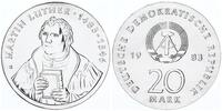 Deutschland / DDR 20 Mark Martin Luther -