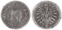 Kaiserreich 10 Pfennig Fehlprägung : dünner Schrötling 3,6g -